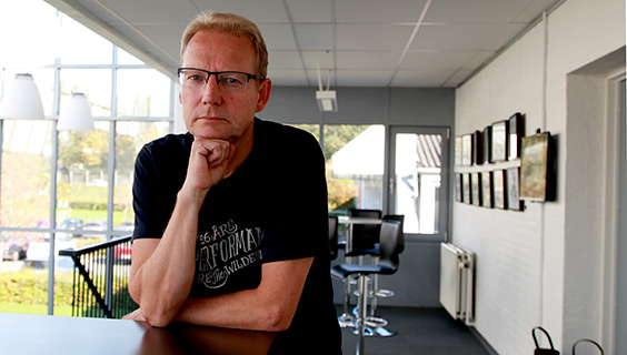Social- og sundhedsassistent Bjørn Seberg, fællestillidsrepræsentant på Aalborg Universitetshospital i psykiatrien.
